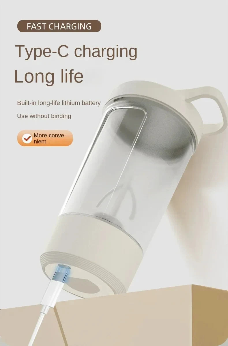 Electric Shaker Cup 450ml Self-Stirring Intelligent Shaker For Protein Shake Meal Replacement Portable Sport Mixing Cup